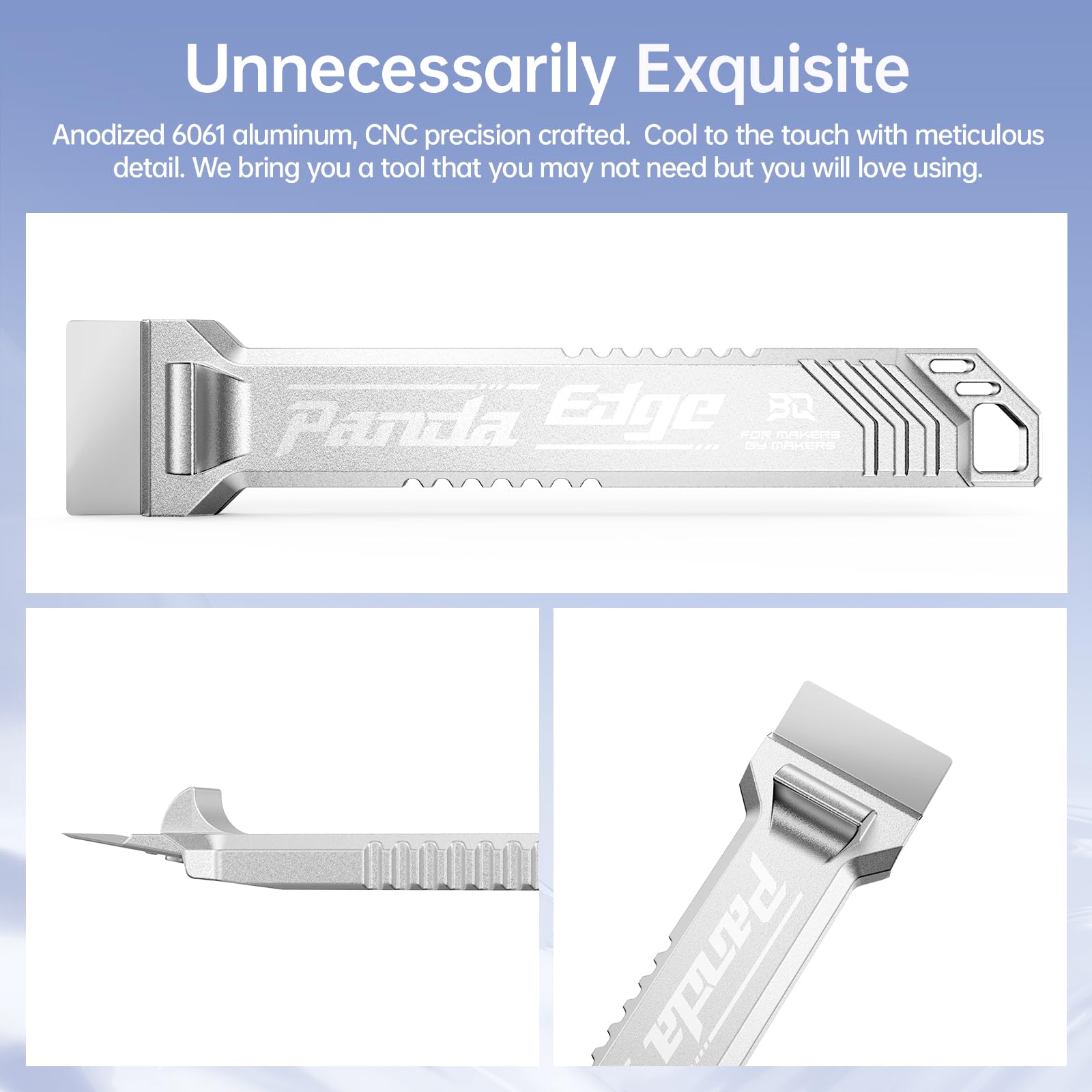 Amazon.co.jp: BIQU パンダエッジ、3つの追加ブレード付き、3D